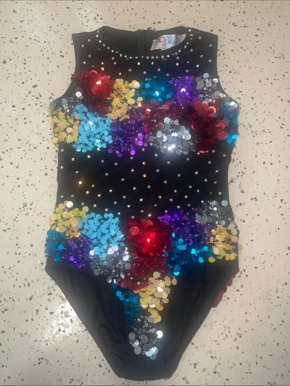 vintage sequined bodysuit GLAMOROUS XL girls